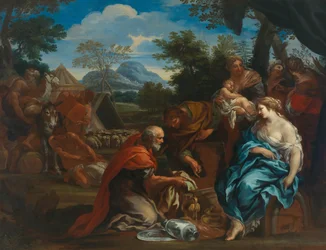 Laban Searches for the Images of Gods, Hidden by Rahel