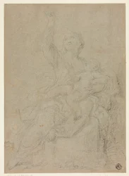 Seated Madonna and Child