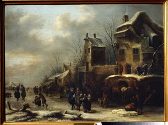Skating Rink on a River