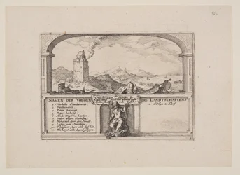 Beacon at Zandvoort, from Views in the Surroundings of Haarlem