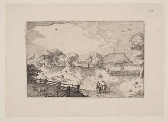 Road Near the Dunes, from Views in the Surroundings of Haarlem