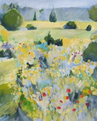 Peaceful Summer Garden
