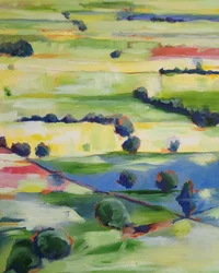 Vibrant Abstract Fields