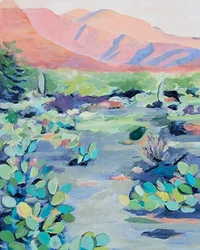 Vibrant Desert Landscape