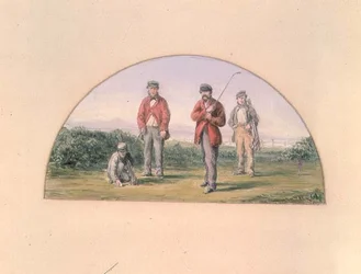 Oil Study for Frontispiece of R. Clark