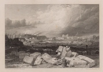 The Tower of London from the Excavations of the St Katherine