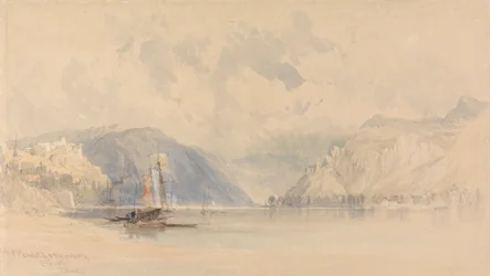 Castles of Rheinfels and Thurnberg on the Rhine