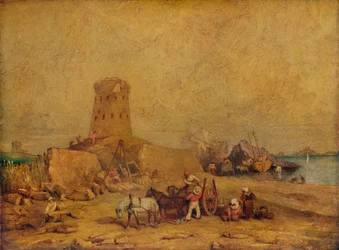 Coast Scene, 19th Century, 1924