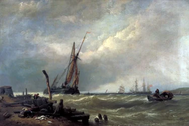 On the Texel, 1856