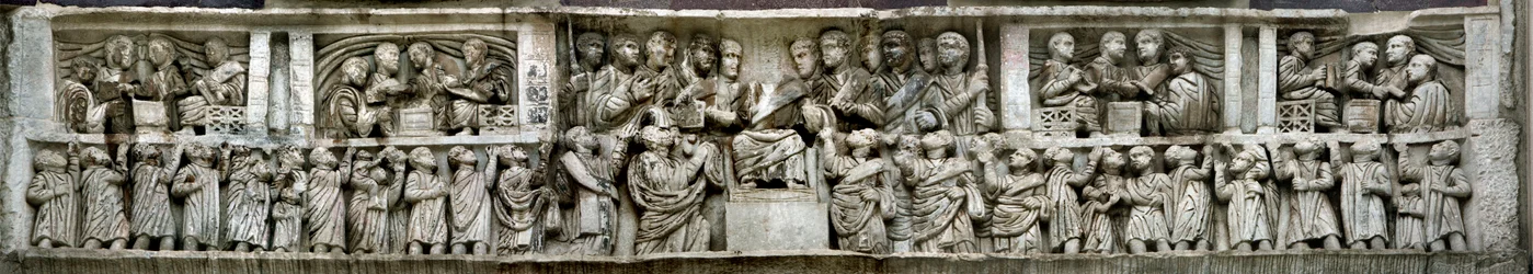 Constantine Distributing Money to the People (Detail)