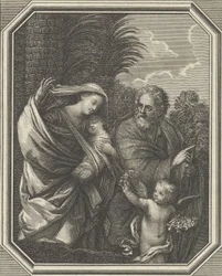 The Flight into Egypt, the Holy Family Walking with the Young John the Baptist, ca. 1720-86