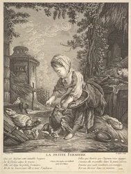 The Little Farm Girl, ca. 1753
