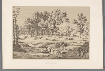 Landscape with View of Mount Pentelikon (Views of the Most Famous Sites of Ancient Greece)