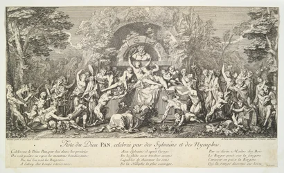 Festival of the God Pan, Celebrated by Sylvans and Nymphs