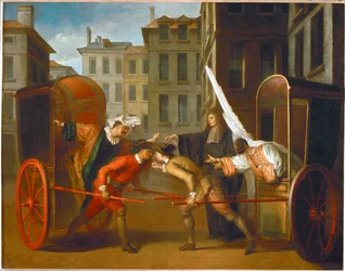 The Two Coaches, Scaramouche and Harlequin