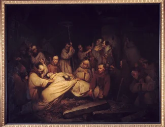 The Count of Comminges. Last scene of the Memorials of the Count of Comminges