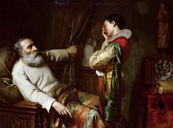 The last moments of Christopher Columbus