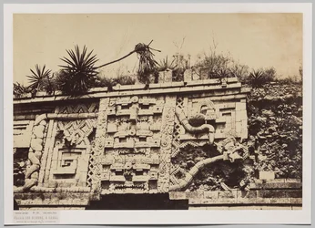 Palace of the Nuns at Uxmal (detail)