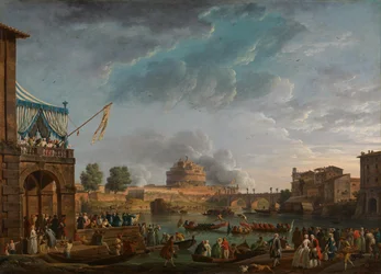 A Sporting Contest on the Tiber