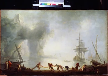 Dawn over Capri, Mist