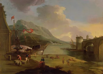 Unloading Galleys in the Straits of Mycenae