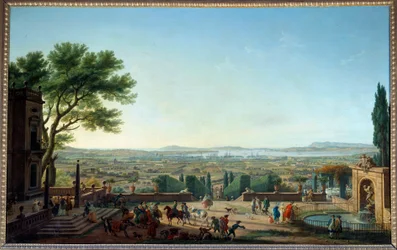 View of the Harbour and the City of Toulon