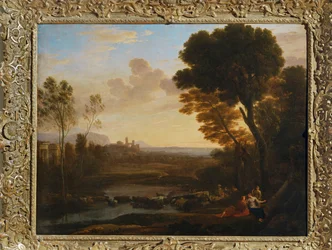 Landscape with Paris and Oenone, called the ford