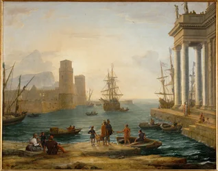 Harbour with Fog