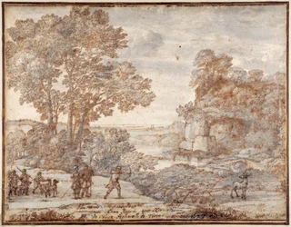 Ascanius Shooting the Stag of Sylvia