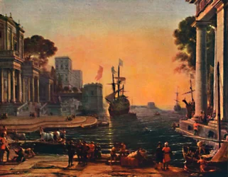 A Seaport: Effect of Mist, 17th century, 1911