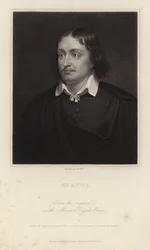 Claude Lorrain, French Painter of the Baroque Era. Engraved by William Holl