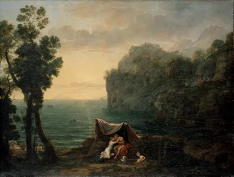 Coastal Landscape with Acis and Galatea