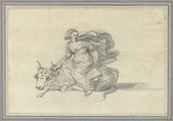 Europa on the Bull (Studies of Animals from the Animal Album)