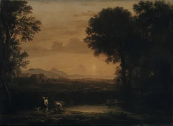 Landscape with Tobias and the Angel, 1663