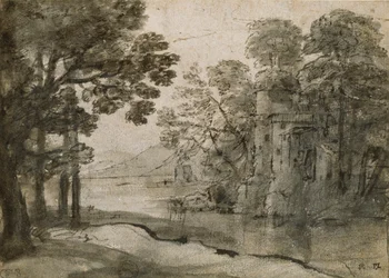 Watermill among Trees, c. 1635-1638