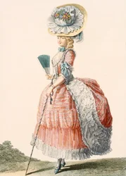 Ladies Promenade Dress, Engraved by Dupin, Plate from 