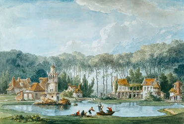 The Hameau, Petit Trianon, 1786