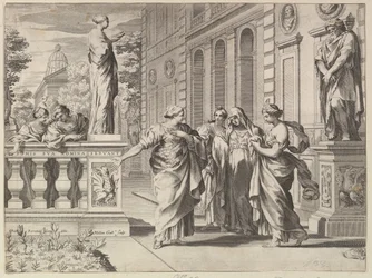 Allegory in Honor of the Roman College Founded by the Borghese Family, 1615-88