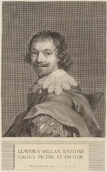 Self-Portrait by Claude Mellan