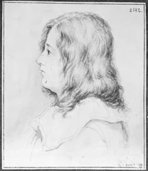 Young Gentleman with Long Hair