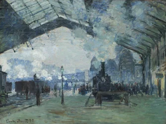 Arrival of the Normandy Train, Gare Saint-Lazare