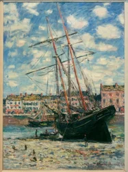 Beached Boat at Fecamp