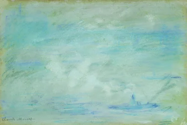 Boat on the Thames, Haze Effect