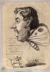 Caricature of Jules Didier (