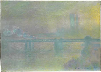 Charing Cross Bridge, London, 1901