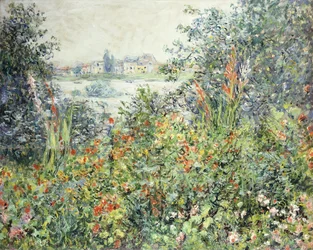 Flowers at Vetheuil, 1881