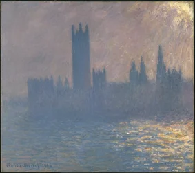 Houses of Parliament, Effect of Sunlight