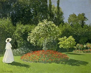 Jeanne Marie Lecadre in the Garden