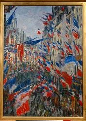 La Rue Saint-Denis in Paris, Feast 30 June 1878