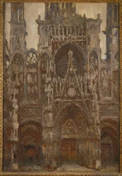 The Cathedral of Rouen: Brown Harmony